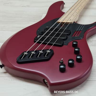 Dingwall NG3 4-String Nolly, Pegasus Red LTD, Signature, Limited Edition image 3