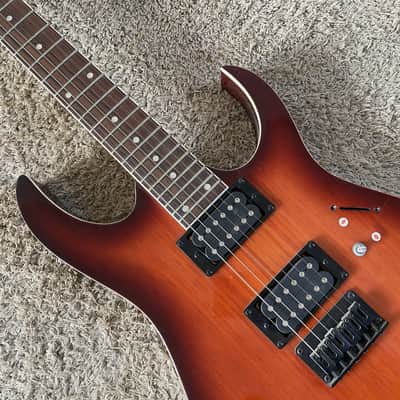 Ibanez RG421 Guitar, Alder Wood Sunburst Body, Maple Neck, Rosewood Fingerboard image 21