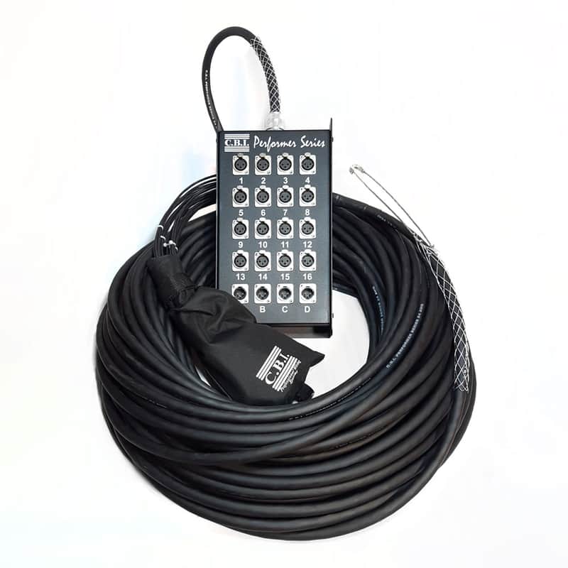 CBI Cables MCA16-Channel Performer Series Snake 25 feet Neutrix Locking box SPECIAL ORDER ITEM image 1