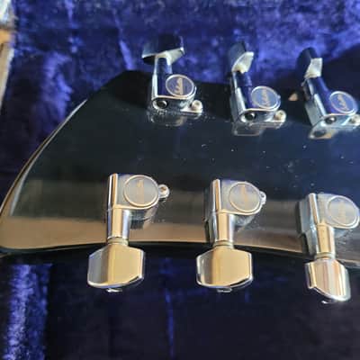 1996 Rickenbacker 610 - Jetglo (w/ Deluxe Vintage Reissue case) image 7