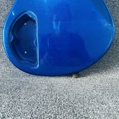 Blue P/J Bass Body for Right Hand Custom Build image 8