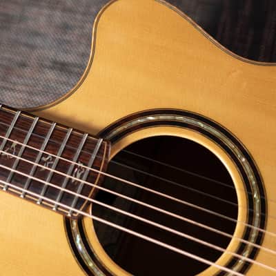 PRS | Angelus Standard | European Spruce / Figured Mahogany | 2011 USA-Made Grand Auditorium Cutaway image 7