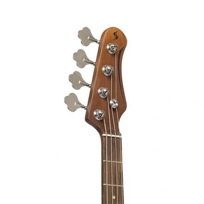 Stagg SBJ-30 SNB Standard "J" Paulownia Body Roasted Maple Neck 4-String Electric Bass Guitar image 5