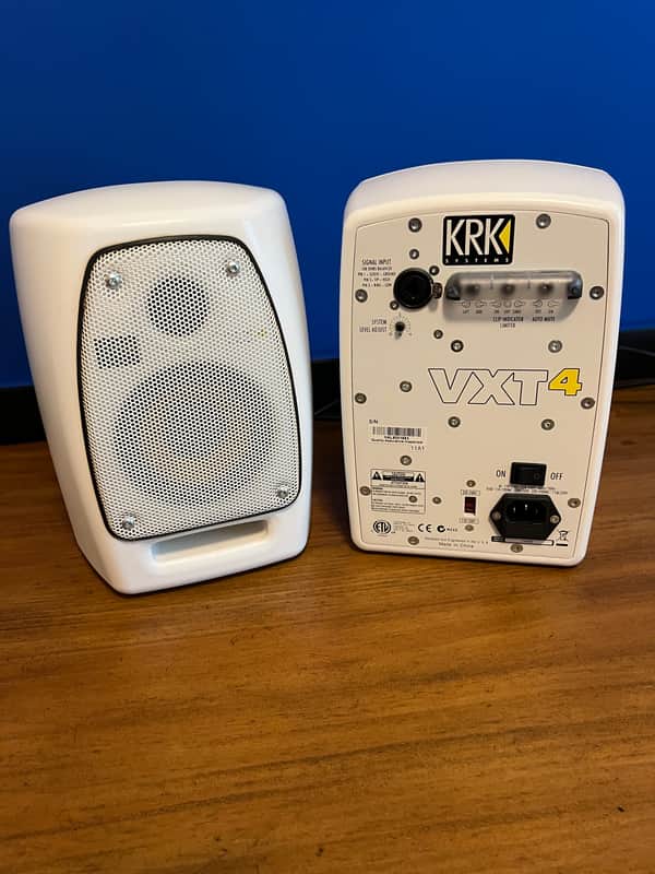 KRK VXT4 ペア KRK VXT 4 Active Speakers White (Pair) | Reverb