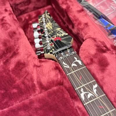 Ibanez JEM77-FP2 Steve Vai Signature 2010 - 2018 - Black Floral Pattern 2 image 4
