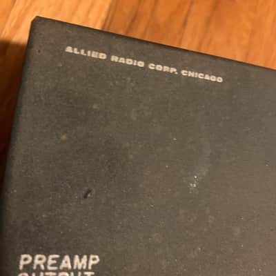 Knight Allied Radio Co. Hi fidelity mono amplifier kit pre amp 1950’s - Metal image 9