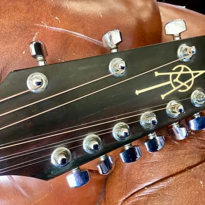 Alvarez DY 58 9 string Yairi Acoustic/Electric 1979 - Natural Wood image 3