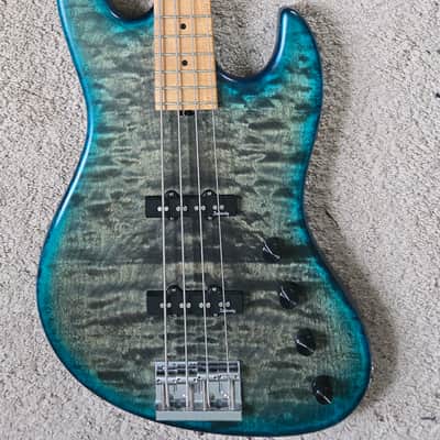 Sadowsky MetroLine 21 Fret J/J Limited Edition 2020 - Whale Blue Transparent Satin image 1