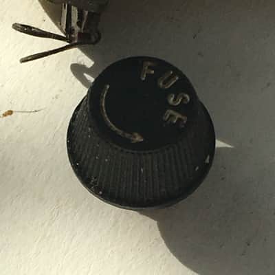 Vintage Taiwan Extra Long Shaft Potentiometer Amp Pot + Fender Fuse Twist Cap image 5
