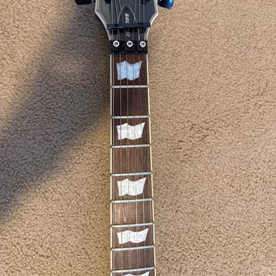 ESP LTD EC-1001 FR with Pau Ferro Fretboard 2019 - 2020 - See Thru Black image 3