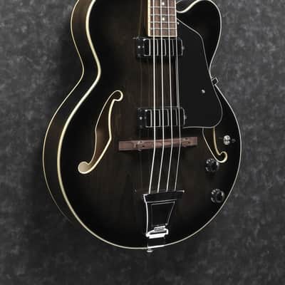Ibanez AFB200-TKS Artcore Hollow Body Bass 4-String - Transparent Black Sunburst image 4