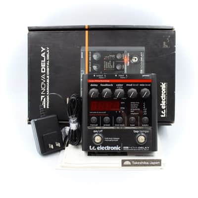 TC Electronic ND-1 Nova Delay With Original Box Power Supply Guitar Effect Pedal image 1