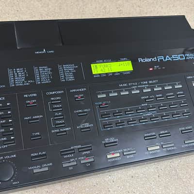 Roland RA-50 Real Time Arranger 1980s - Black