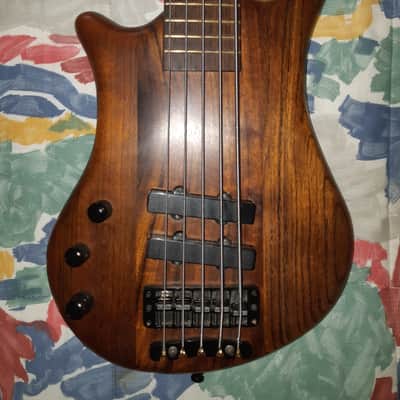 Warwick Thumb 5 bolt on left handed - lefty - mancino 2004 Natural oil image 7