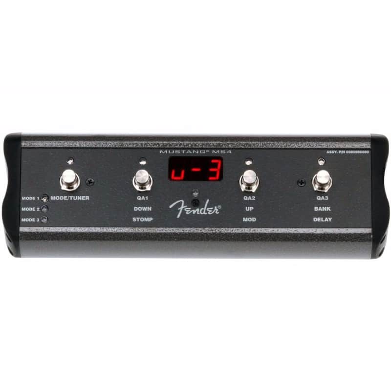 Fender 4-Button Footswitch for Mustang Series Amplifiers image 1