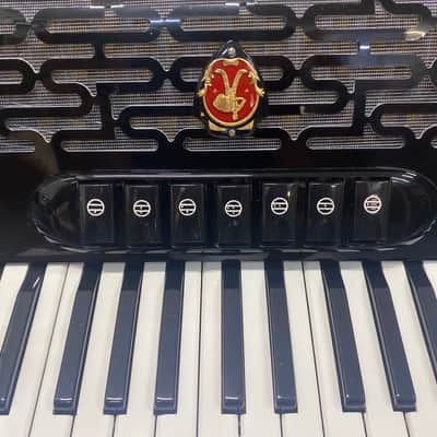 Paolo Soprani Professionale II Piano Accordion (Made in Italy) – Leather Case & Accessories Included image 5