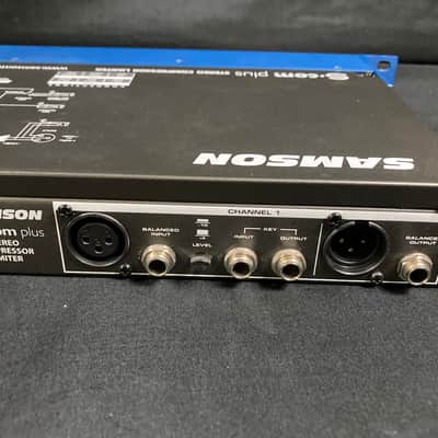 Samson S-Com Plus S Class Stereo Compressor/Limiter 2010s - Blue - With Box image 10