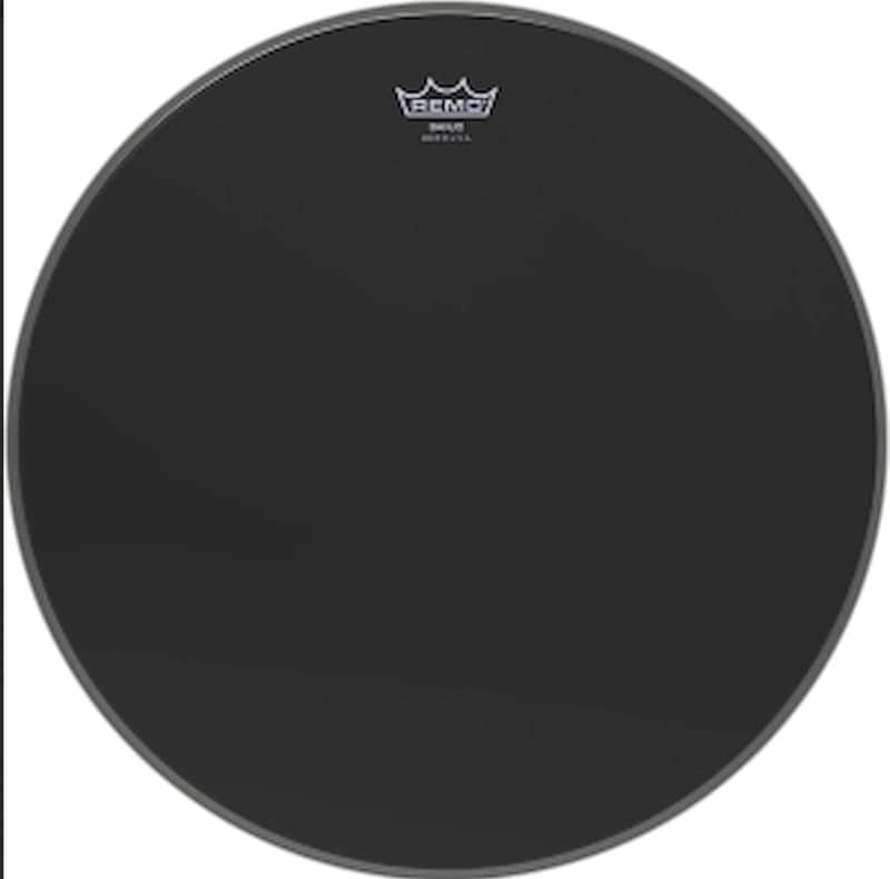 Remo Banjo Head, Ebony, 11-2/16 Diameter, Medium Collar -NEW image 1