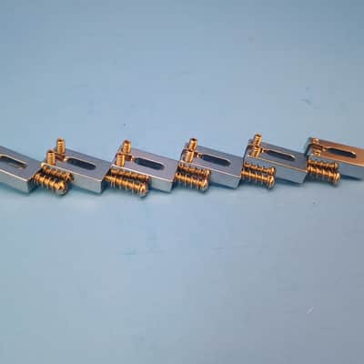 Graph Tech String Saver Classics Strat & Tele 2-1/16" Spacing Chrome image 4
