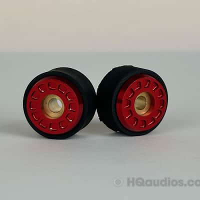 Pioneer RT-909 Pinch Roller (Single)– Red Color –Precision Replacement–1Yr WRT image 3