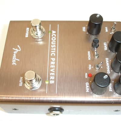Fender Acoustic Preverb Acoustic Preamp/Reverb Guitar Effect Pedal image 2