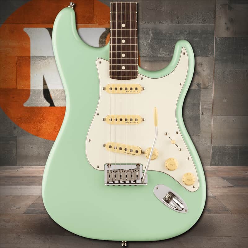 Fender Jeff Beck Stratocaster Rosewood Fingerboard - Surf Green image 1