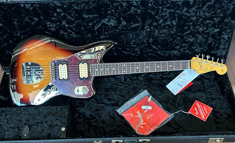 ナ*ー様 Heartman ハートマン Fender Lead1 コピーモデル Open Box Fender Kurt Cobain Signature Mustang Left-Handed Electric