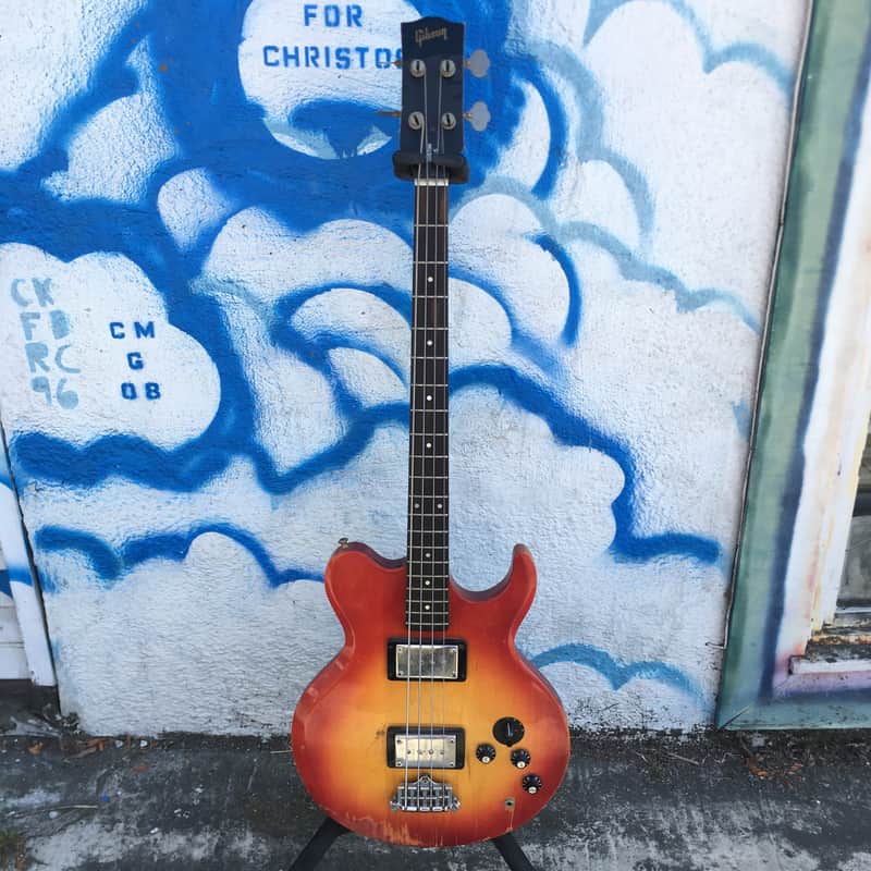 Gibson  L5 Bass 1970s sun burst image 1