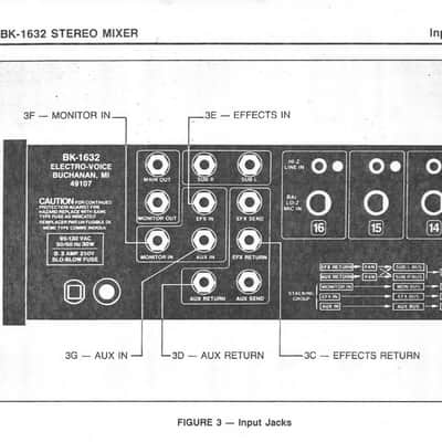 Electro-Voice Bk 1632 1987 image 5