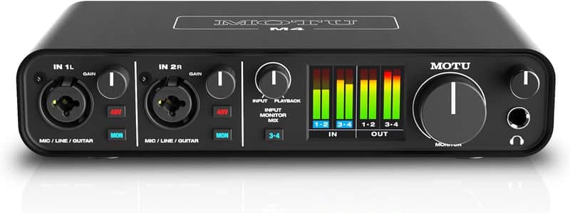 MOTU M4 4-Channel USB Audio Interface image 1