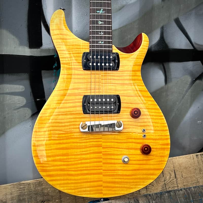 2020 PRS Paul Reed Smith SE Paul's Guitar Amber w/Bag image 1