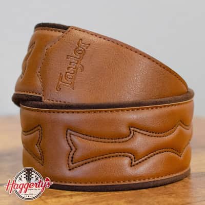 Taylor Vegan Leather Guitar Strap - Tan 2.75" (4202-27) image 1