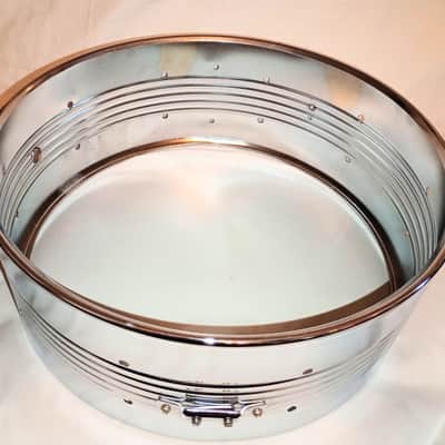 CB 700 VINTAGE COS SNARE DRUM SHELL-14" 10L SHIPS FREE TO C-USA! image 7