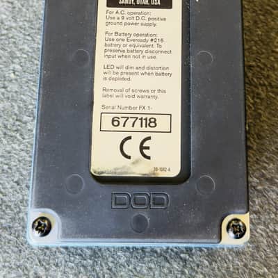 DOD FX75C Stereo Flanger Pedal image 8