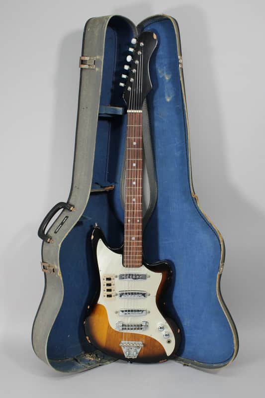 1960s Teisco ET-300 Vintage Sunburst w/SSC | Reverb
