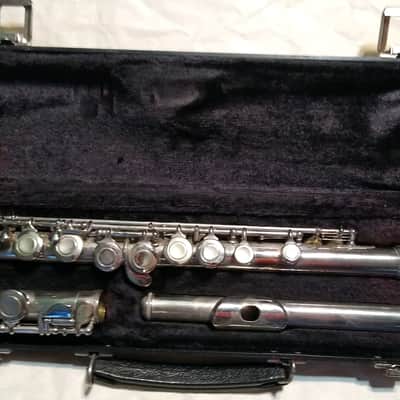 Armstrong 104N Nickel-Plated Flute w/ Case, USA, Good Condition image 1