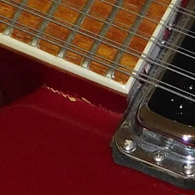 Rickenbacker 370/12 Semi-Hollow 12 String Electric Guitar Ruby Red 1985 image 24