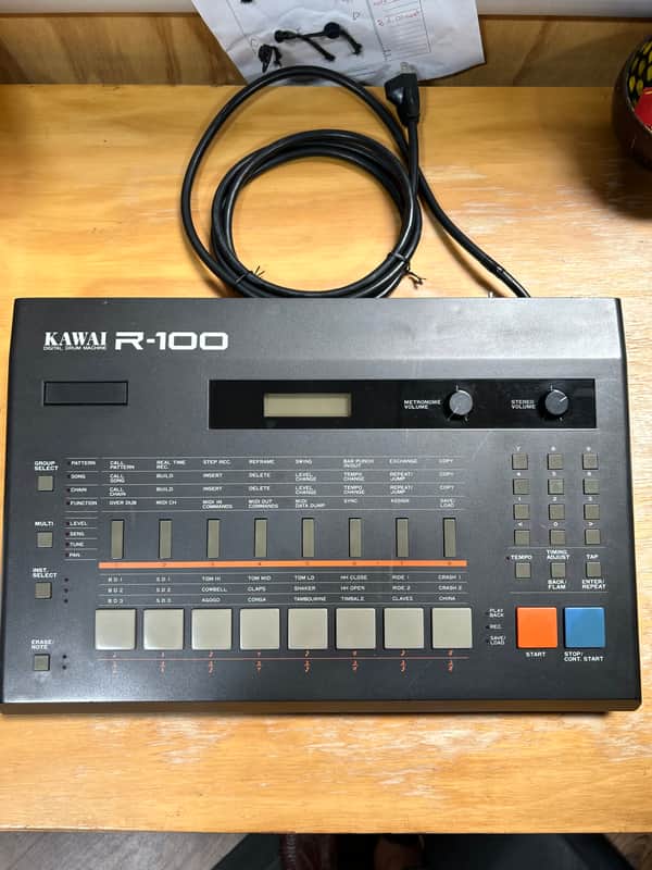 Immagine Kawai R-100 Drum Machine w/ Switchable Banks Mod (LINNDRUM + SEQUENTIAL TOM) - 1
