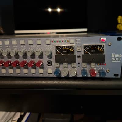 AMS Neve 8816 16-Channel Summing Mixer 2010s - Blue image 2