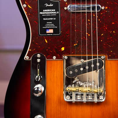 Fender American Professional II Telecaster Left-Handed with Rosewood Fretboard 2025 - 3-Color Sunburst image 5