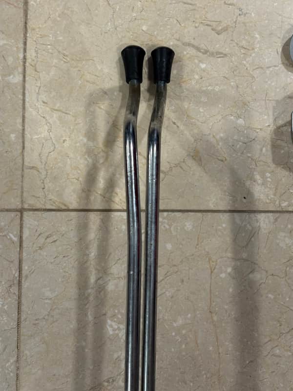Set of 3 Ludwig Vintage Short 17" Floor Tom Legs image 1