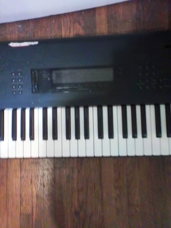 Korg M1 61-Key Synth Music Workstation 1990s - Black image 1