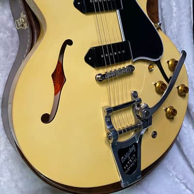 NEW! Gibson Custom 1959 ES-330 Reissue Bigsby - Antique White VOS - 6.8lbs - Authorized Dealer - G07552 image 6
