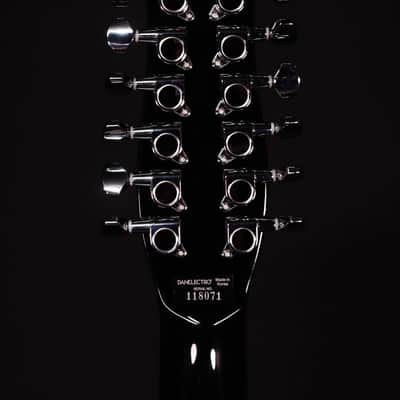 Danelectro 59 12-String Black imagen 10