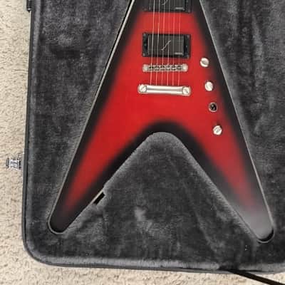 Epiphone Dave Mustaine Flying V Prophecy Electric w/Case - Aged Dark Red Burst image 1