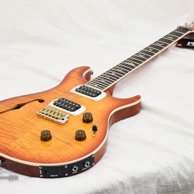 PRS SE Custom 24 Semi-Hollow Piezo Vintage Sunburst (s/n: 1454) image 7
