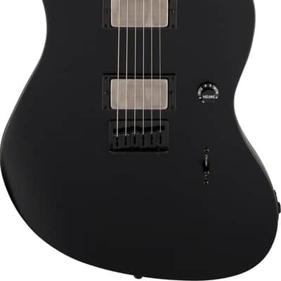 Fender Jim Root Jazzmaster Electric Guitar Ebony FB, Flat Black image 1