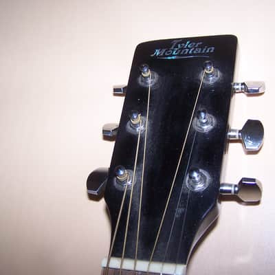 RARE Tyler Mountain TM10-BK Late 90's-2000 Acoustic Guitar VG Condition w/Gigbag image 9
