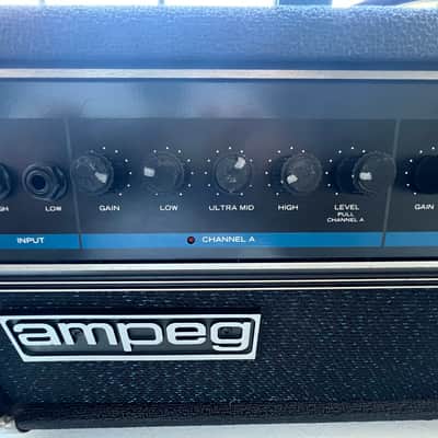 Ampeg SS-150H SS150H Solid State Guitar Head Serviced VH-140C VH140C image 3