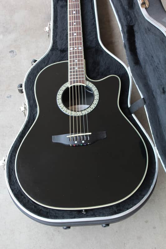 Ovation Model CC057 Celebrity Cutaway Acoustic Guitar Black Finish